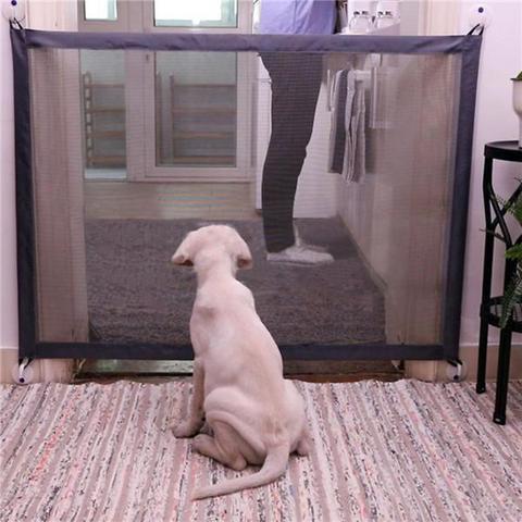 Portable Folding Pet Mesh Barrier