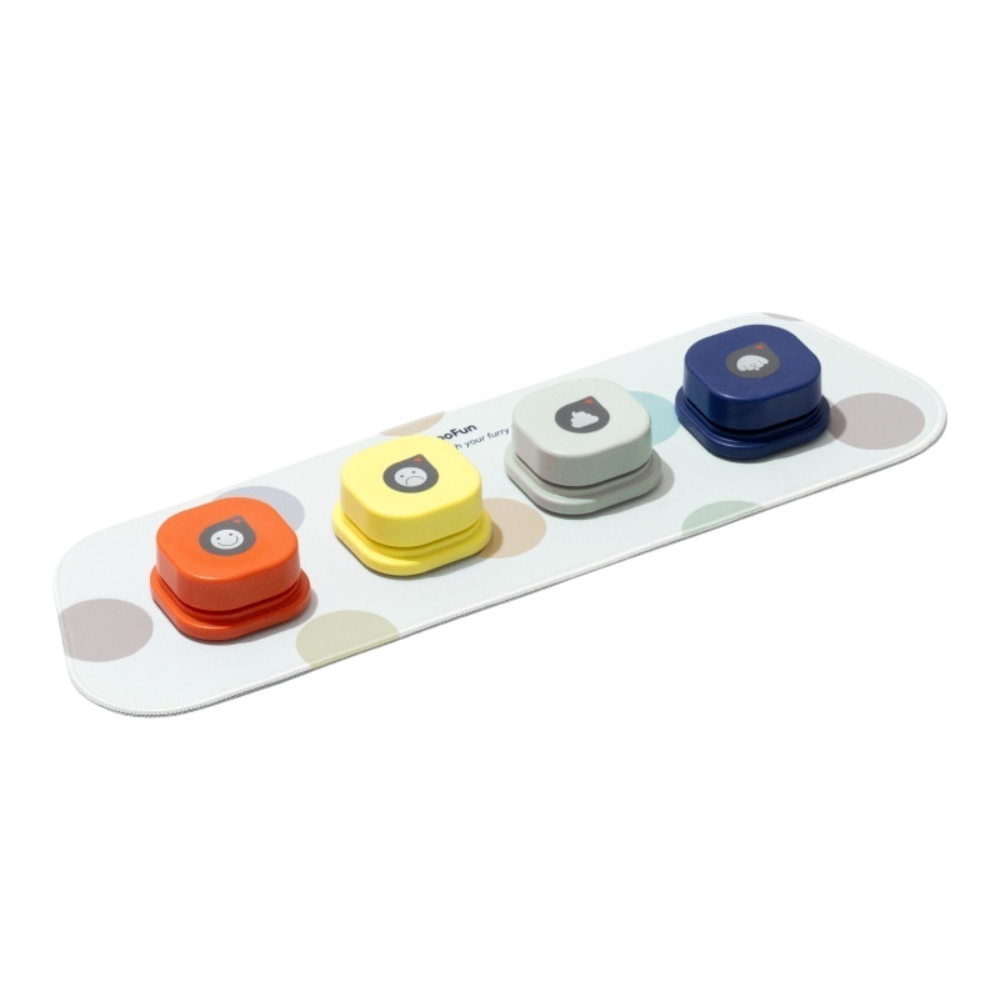 4 Colors Pet Communication Buttons