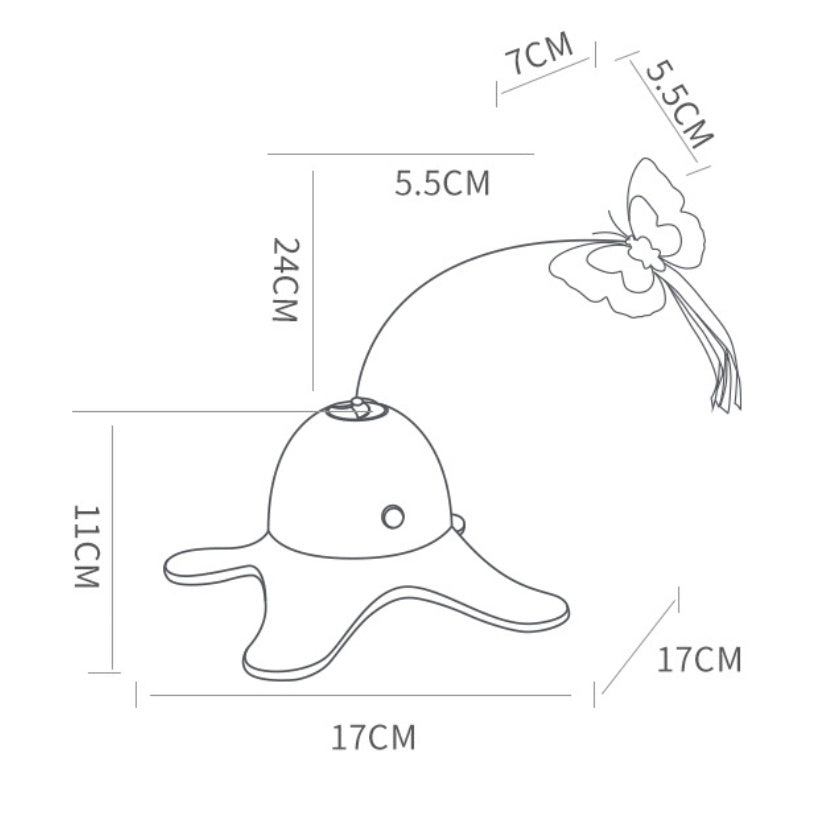 Automatic Butterfly Cat Toy