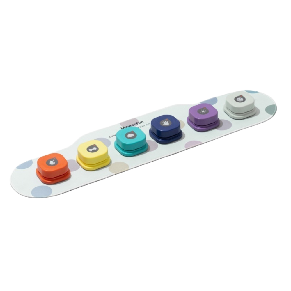 4 Colors Pet Communication Buttons