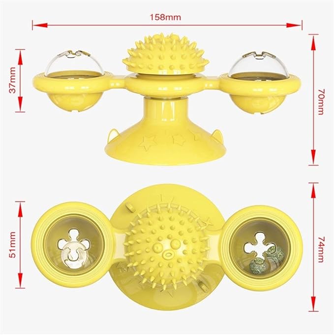 Cat Rotating Windmil Scratching Toy