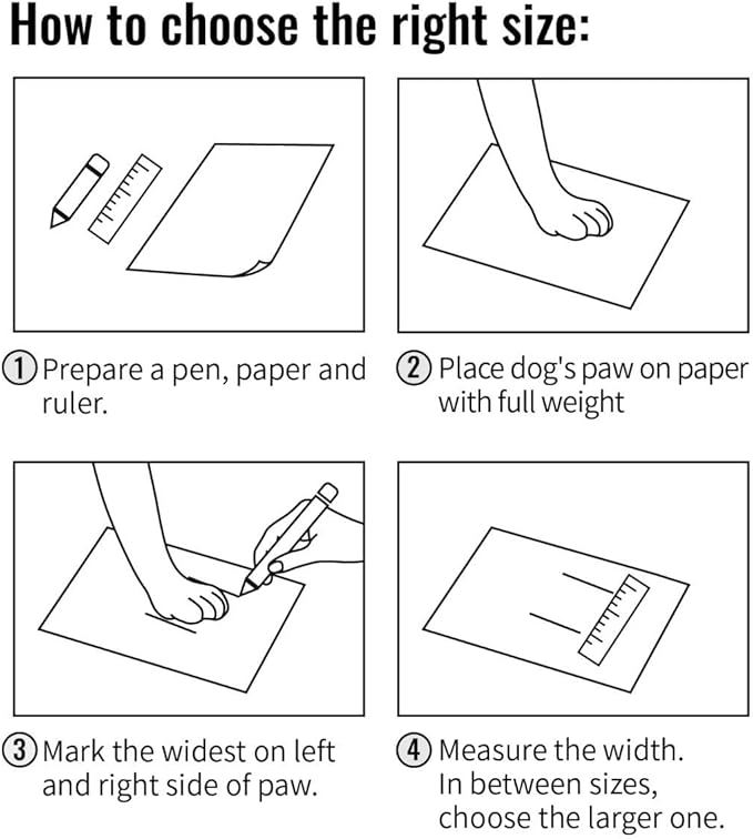 Non-slip Big Dog Shoes