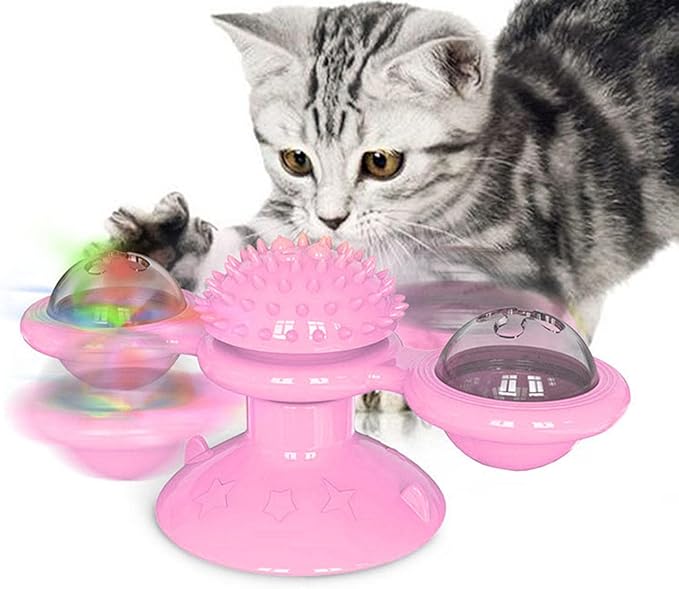 Cat Rotating Windmil Scratching Toy
