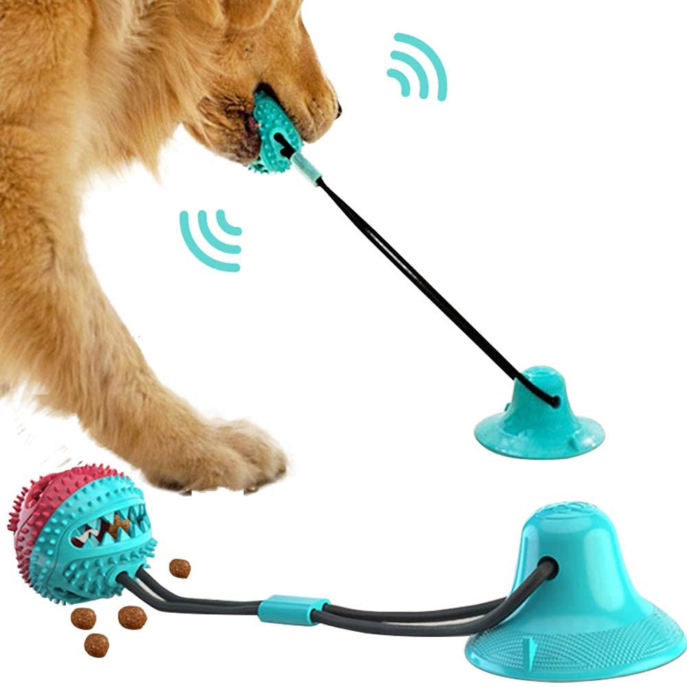 Silicone Suction Cup Dog Tug Toy