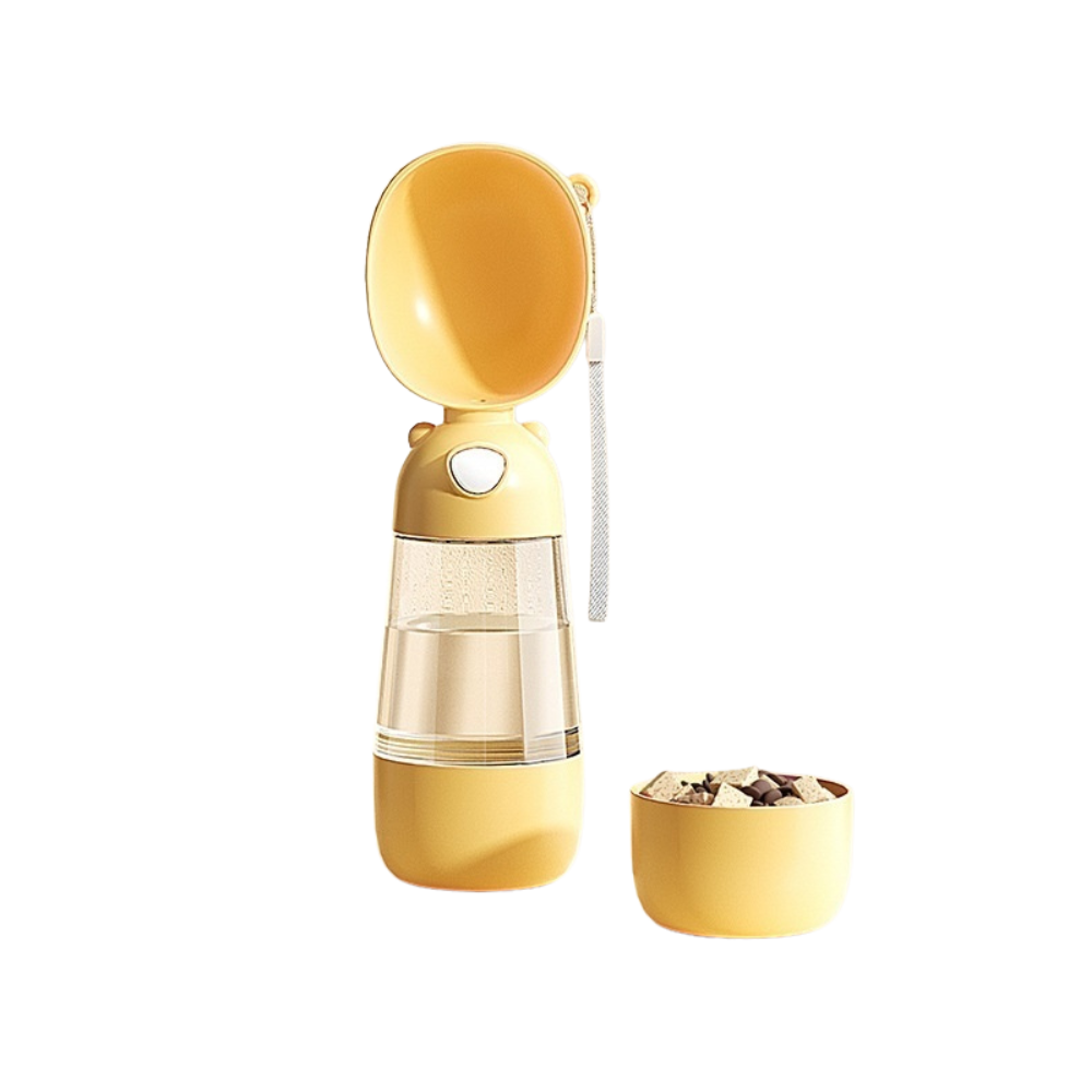Portable Dog Water Bottle and Food Container