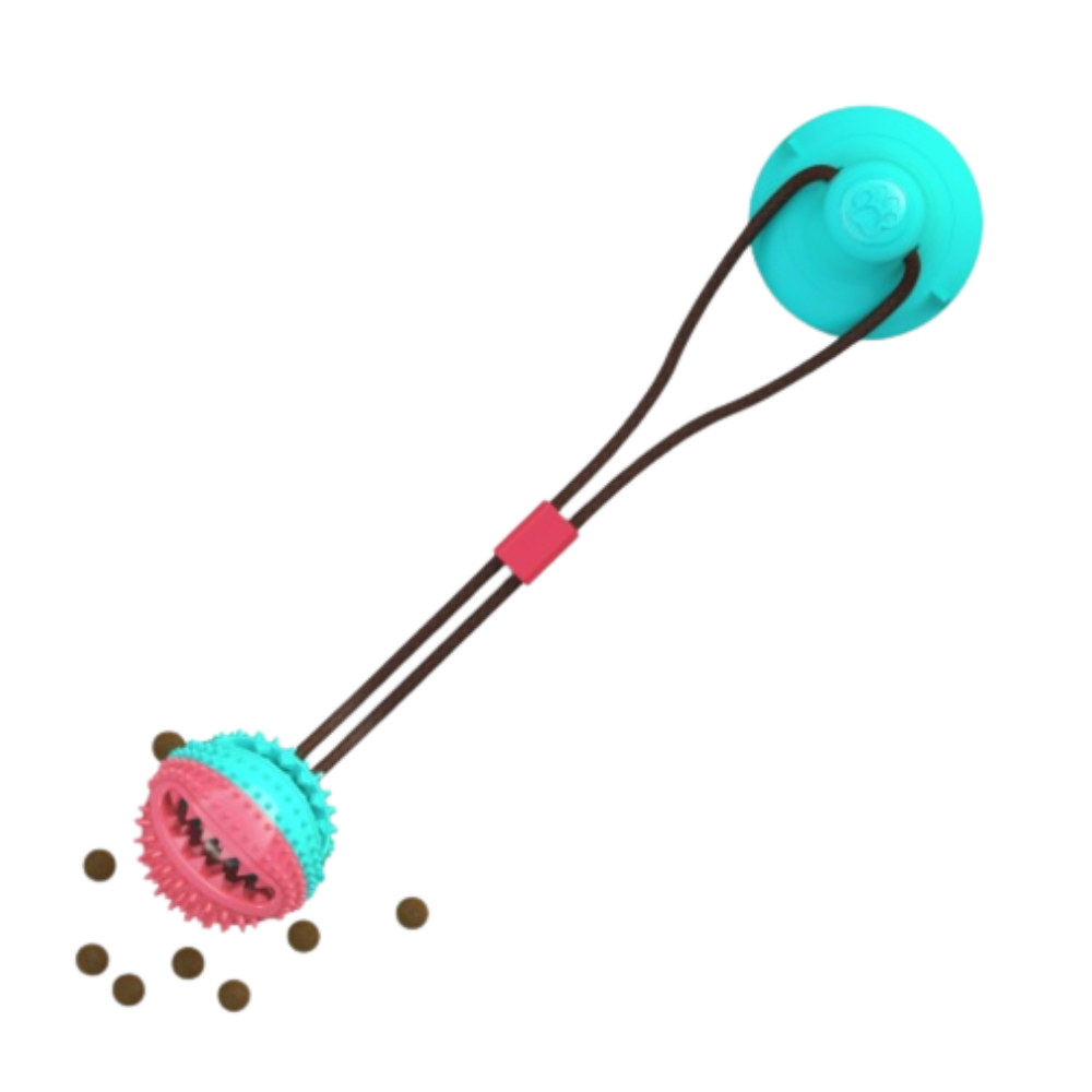 Silicone Suction Cup Dog Tug Toy